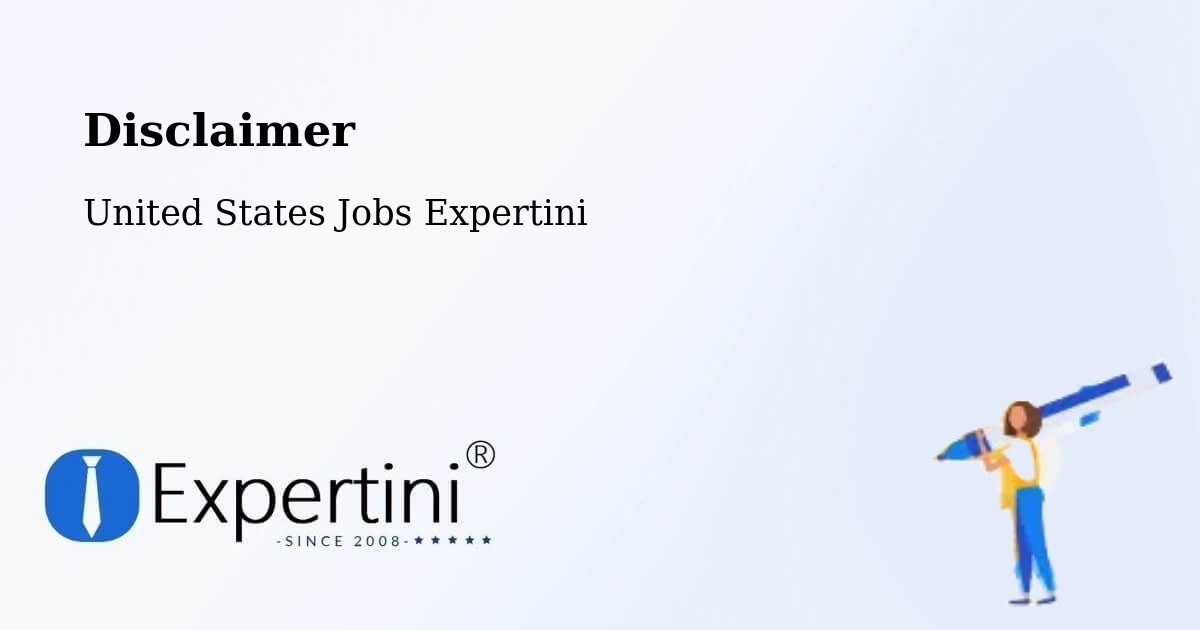 Disclaimer – United States - United States Jobs Expertini